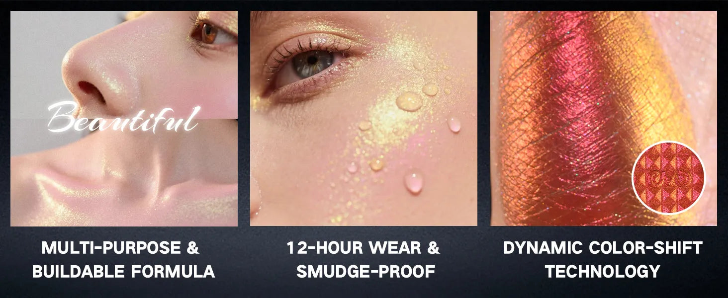 CHARMACY Quad Chameleon Eyeshadow Palette