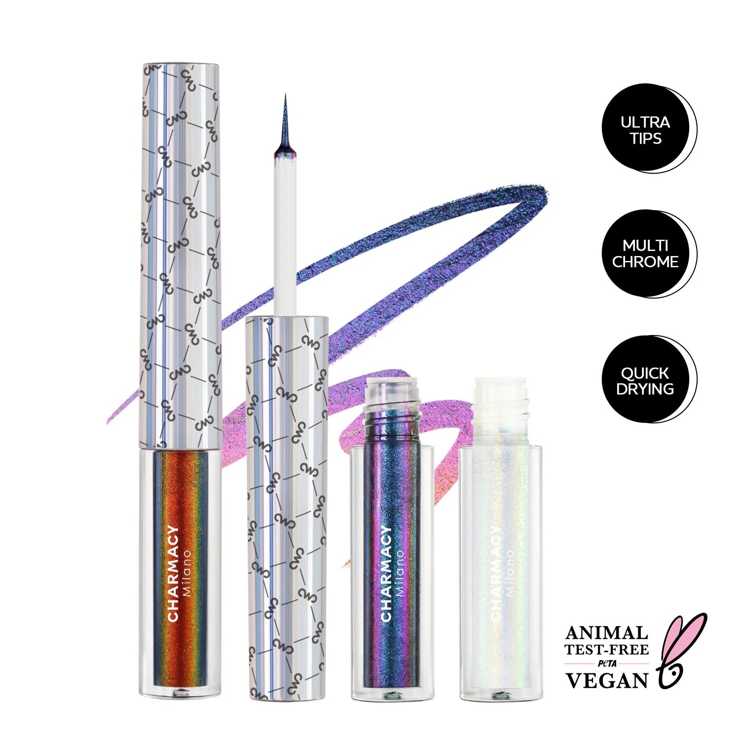 CHARMACY Multichrome Liquid Eyeliner